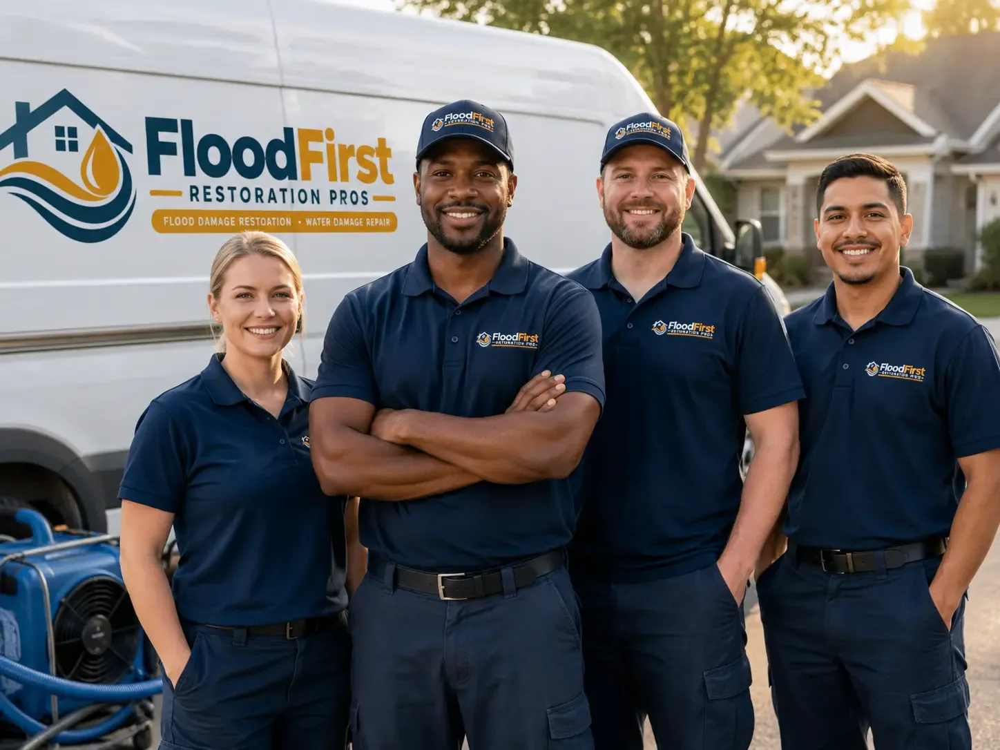 Flood Damage Restoration company in Left Hand, WV